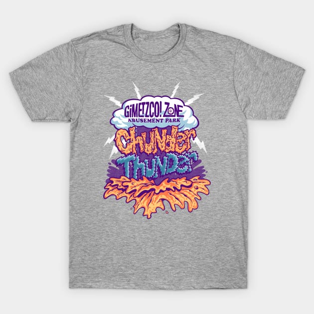 CHUNDER thunder - G’ZAP T-Shirt by GiMETZCO!